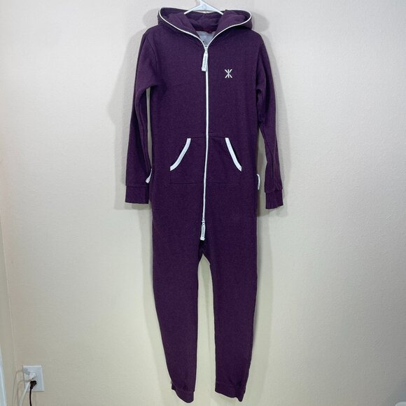 ONEPIECE The Norwegian Original Unisex Size‎ XS Full Zip Hooded Jumpsuit Purple - Picture 1 of 7